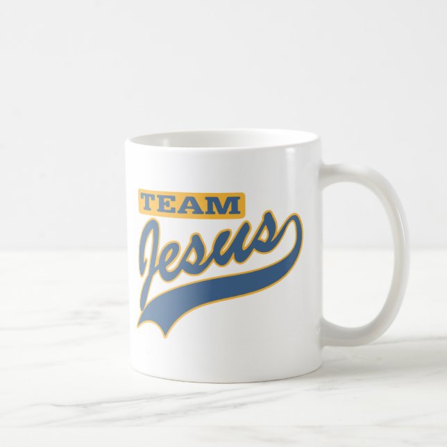 Caneca De Café Equipe Jesus (Direita)