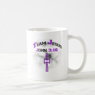 Caneca De Café Equipe Jesus Christian John 316