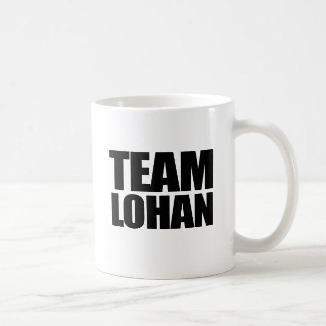 Caneca De Café Equipe Lohan (Direita)