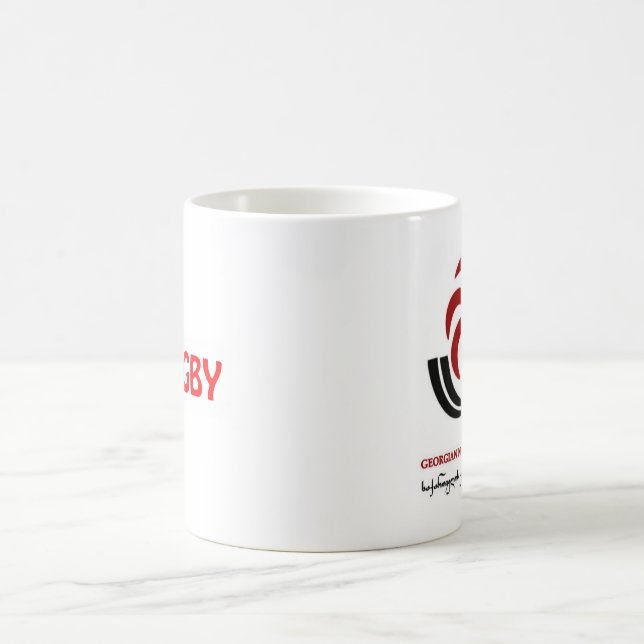 Caneca De Café Equipe nacional Georgian do rugby (Centro)
