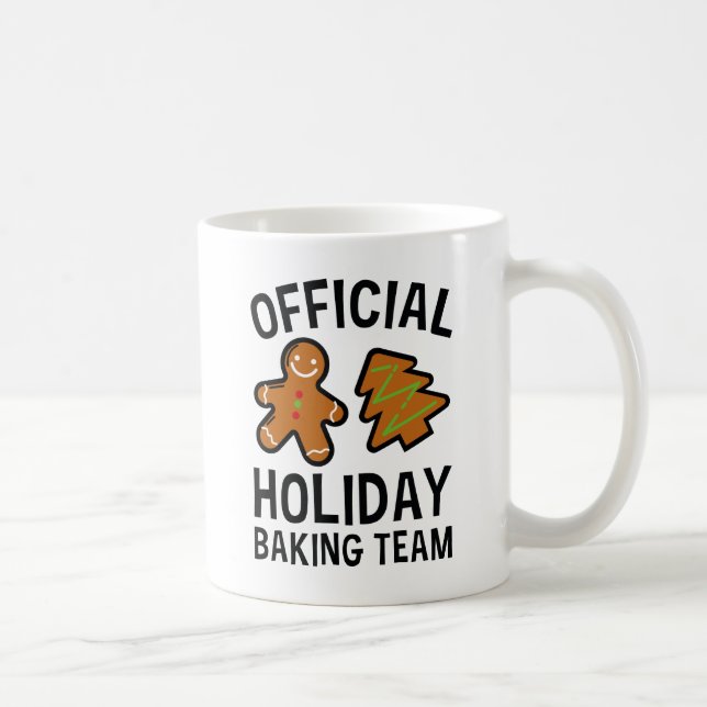 Caneca De Café Equipe Oficial de Banho de Férias (Direita)