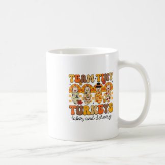Caneca De Café Equipe Pequenos Perus Enfermeira de Trabalho de Pa