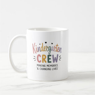 Caneca De Café Equipe Personalizada de Jardim de Infância Agradec