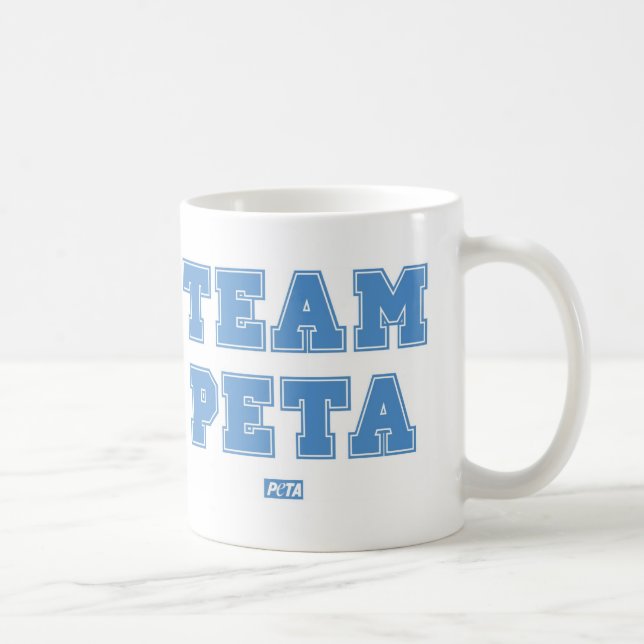Caneca De Café Equipe PETA (Direita)