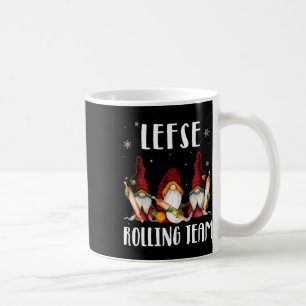 Caneca De Café Equipe Rolante de Esquerda Gnomos Natal Xadrez Kid