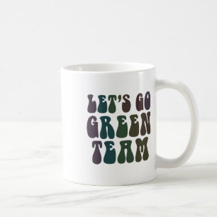 Caneca De Café Equipe Verde do vamos - Jogo de Verão da Guerra Re