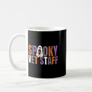 Caneca De Café Equipe Veterinária Assustadora Medicina Veterinári