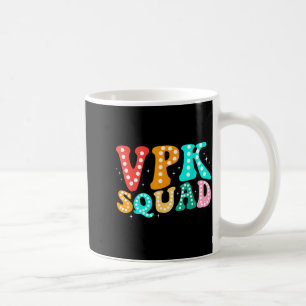 Caneca De Café Equipe VPK Engraçado De Volta às Aulas Professores
