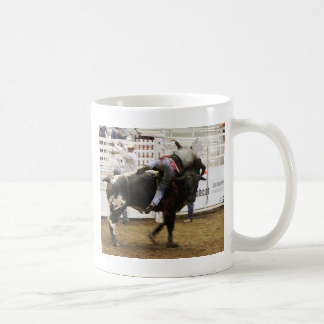 Caneca De Café Equitação de Bull (Direita)