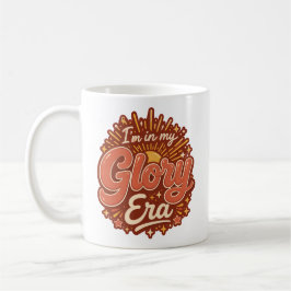 Caneca De Café Era de Glória Fé Cristã Retro Religiosa