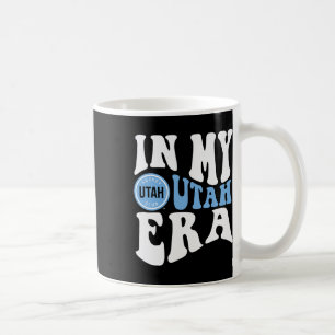 Caneca De Café Era do Utah Hockey Club Dark Heather Oficialmente 
