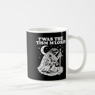 Caneca De Café Era o tismo M'lord Sapo Engraçado Autismo Superwer