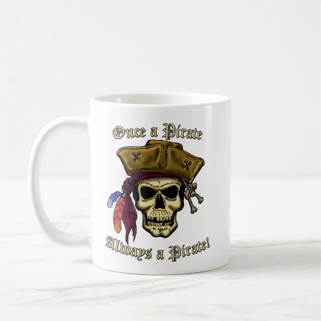 Caneca De Café Era Uma Vez Um Pirata (Esquerda)