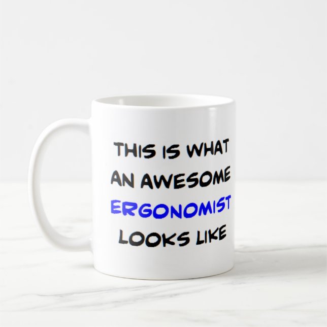 Caneca De Café ergonomista, incrível (Esquerda)