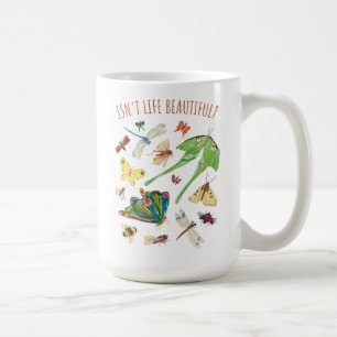 Caneca De Café Eric Carle A vida não é bonita