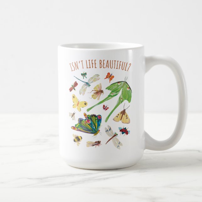 Caneca De Café Eric Carle | A vida não é bonita (Direita)