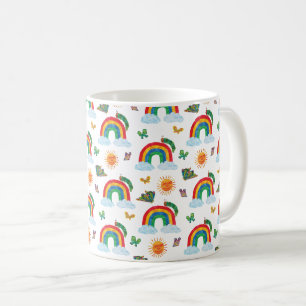 Caneca De Café Eric Carle Lagarta à Borboleta Arco-Íris