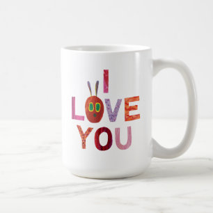 Caneca De Café Eric Carle   Lagarta Eu Te Amo