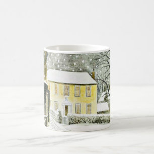 Caneca De Café Eric Ravilious - Hallstead Road em Snow,