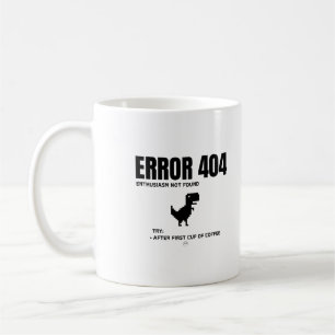 Caneca De Café Erro 404