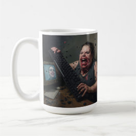 Caneca De Café Erro de Raiva: Falha do Sistema - Delírio Ctrl Alt