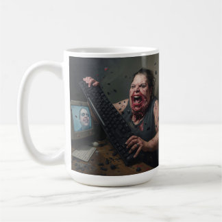 Caneca De Café Erro de Raiva: Falha do Sistema - Delírio Ctrl Alt