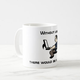 Caneca De Café Erro do usuário Mug de café, com imagem