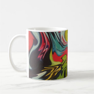 Caneca De Café Erupção vulcânica