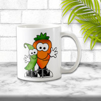 Ervilhas e Carrots Mug