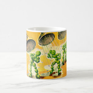 Caneca De Café ervilhas tirando chás