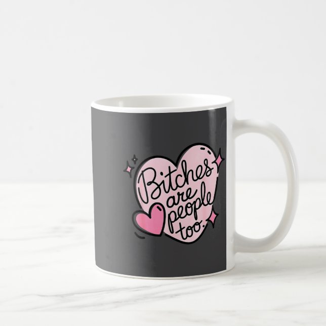 Caneca De Café Es Are People Too Funny Humor Quote  (Direita)