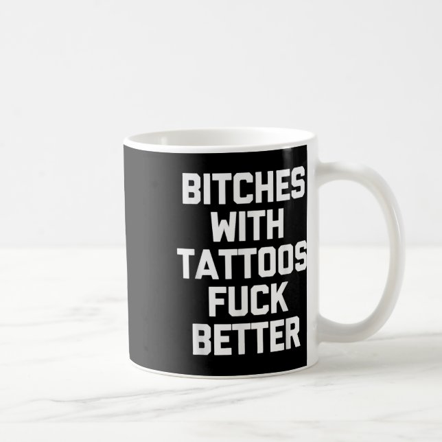 Caneca De Café Es Com Tatuagens Para Uma Tatuagem Mais Engraçada  (Direita)