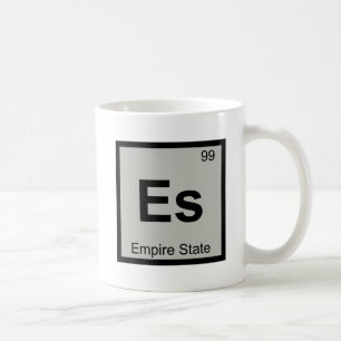 Caneca De Café Es - Empire State Química Símbolo Nova York