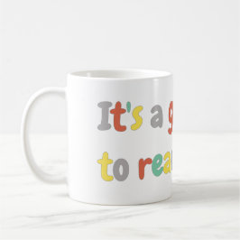 Caneca De Café Es ist ein guter Tag um ein Buch zu lesen 