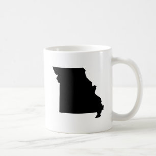 Caneca De Café Esboço do estado de Missouri