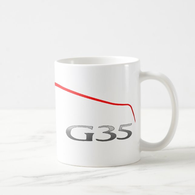 Caneca De Café Esboço G35 (Direita)