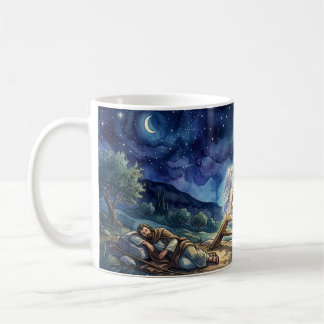 Caneca De Café Escada de Jacó. Presentes Religiosos
