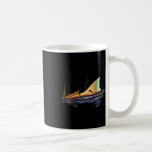 Caneca De Café Escadas, Cantarilhos, Peixes Vermelhos, Camisa-Ver (Direita)