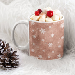 Caneca De Café Escadas de Neve de Estrelas de Lágrimas Douradas r