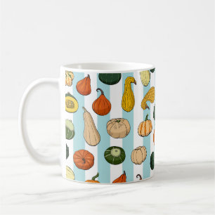 Caneca De Café Escadas desenhadas à mão, plano de fundo sem costu
