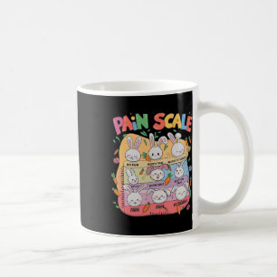 Caneca De Café Escala de Dor do Dia de Páscoa Triagem de Enfermei