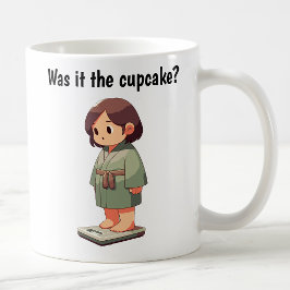 Caneca De Café Escala de Peso de Cartoon Personalizável
