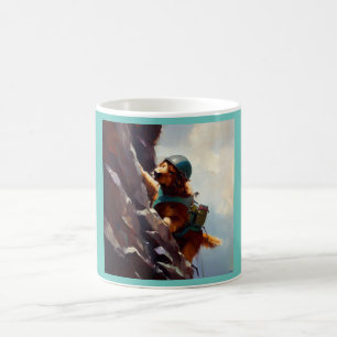 Caneca De Café Escalada de Rocha-Cão