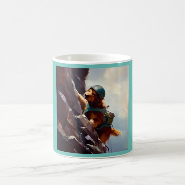Caneca De Café Escalada de Rocha-Cão (Centro)