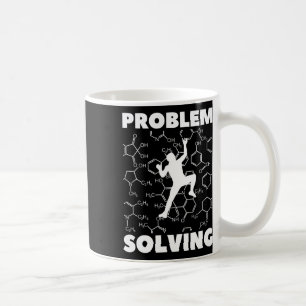 Caneca De Café Escalador de Resolução de Problemas, Química de Es