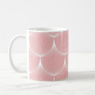Caneca De Café Escalas Lineares de Estrada dos anos 20: Padrão El