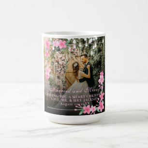 Caneca De Café Escamudo plano de Natal da Elegant Watercolor 1 Ph