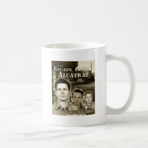 Caneca De Café Escape 1962 de Alcatraz - de Morris & de Anglins