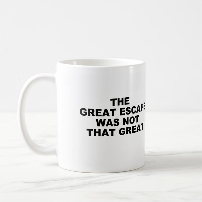 Caneca De Café Escape Mug (Esquerda)