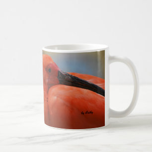 Caneca De Café Escarlate dos íbis